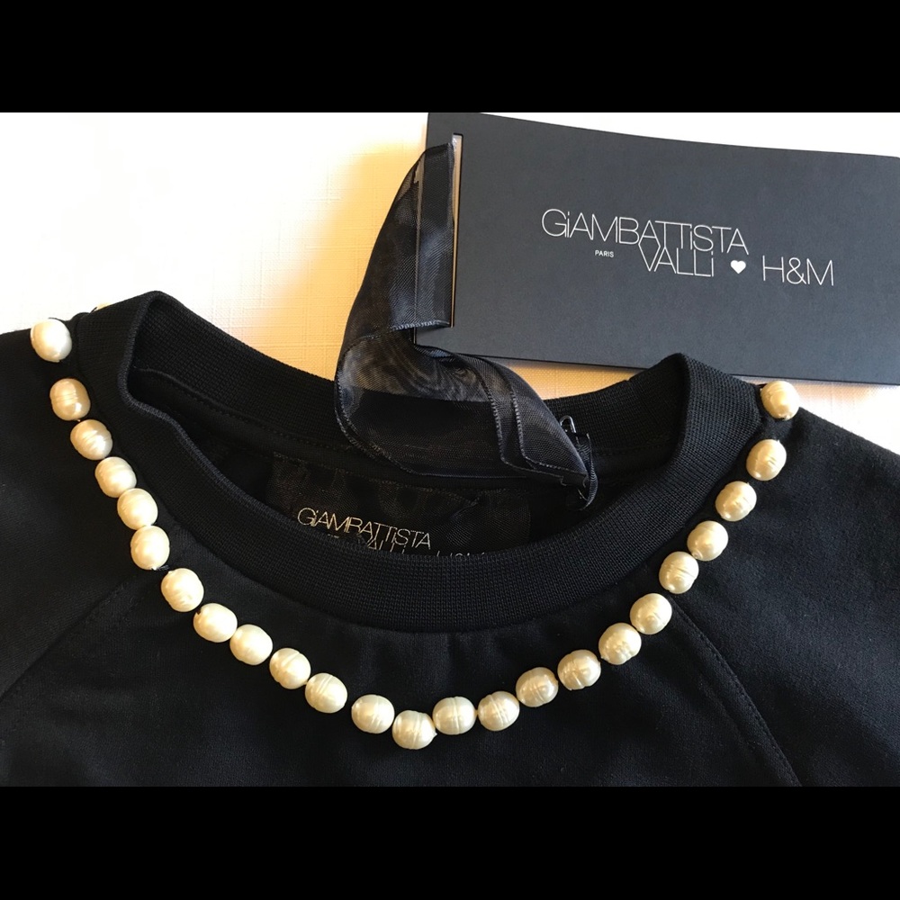 GIAMBATTISTA VALLI/H&M Sweatshirt NWT SMALL - Picture 5 of 8